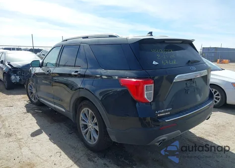 2022 Ford Explorer Limited z USA, uszkodzony, nr VIN 1FMSK7FH2NGA32824